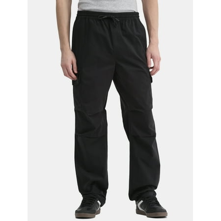 No Boundaries Men's & Big Men's Twill Cargo Pants, Size XS-5XL