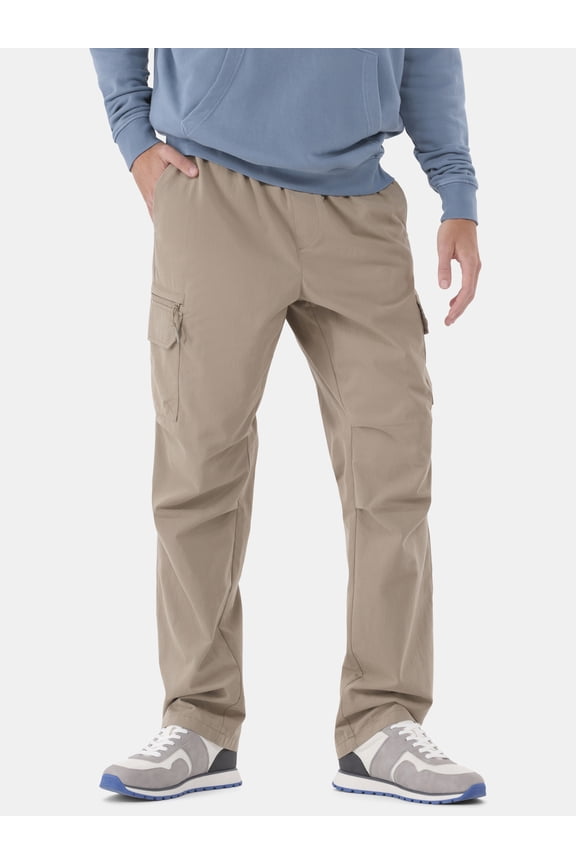 Men's & Big Men's Twill Cargo Pants, Size XS-5XL
