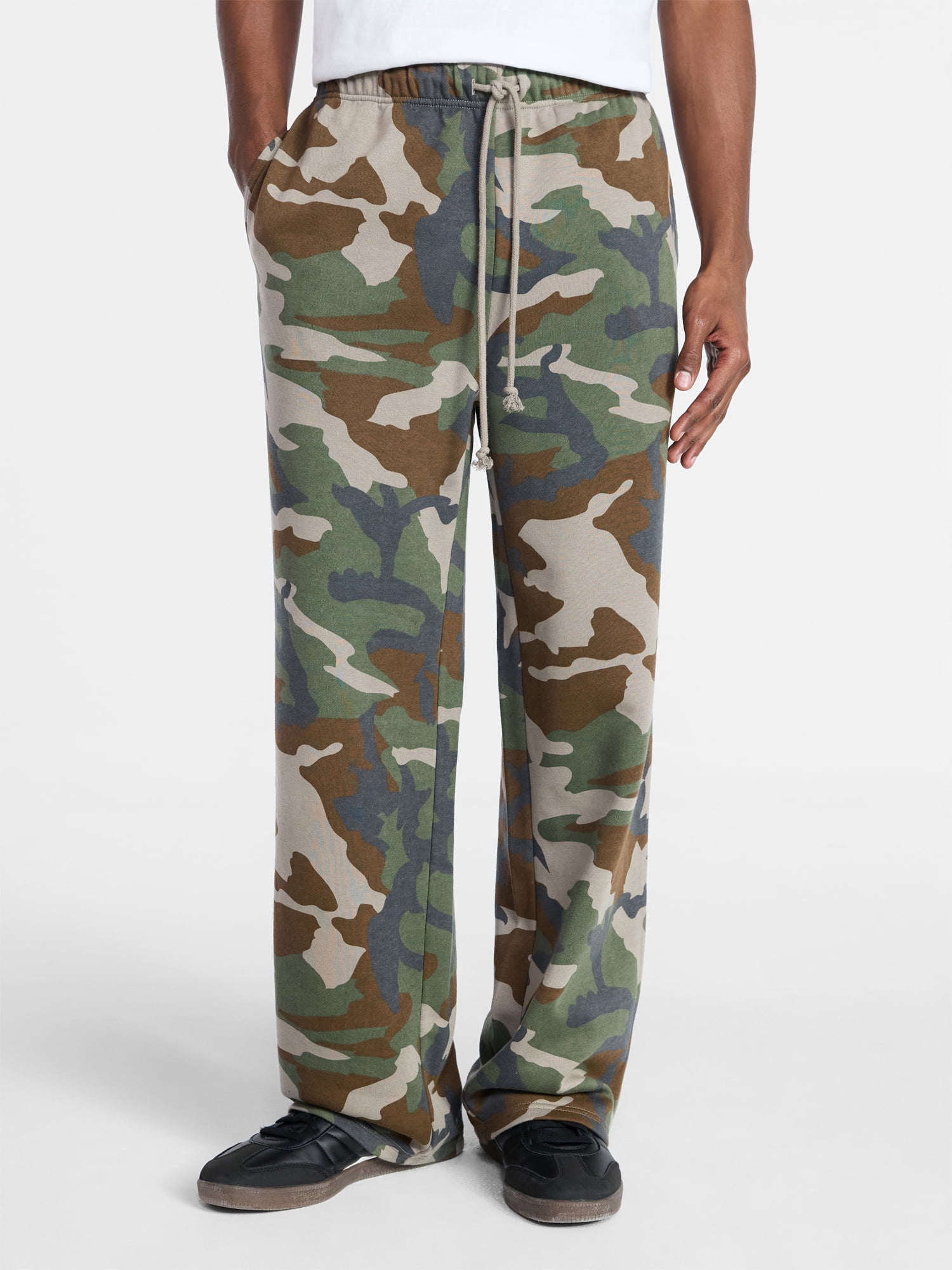 No Boundaries Soft Fleece Vintage Straight Sweatpants, Men's XS-5XL