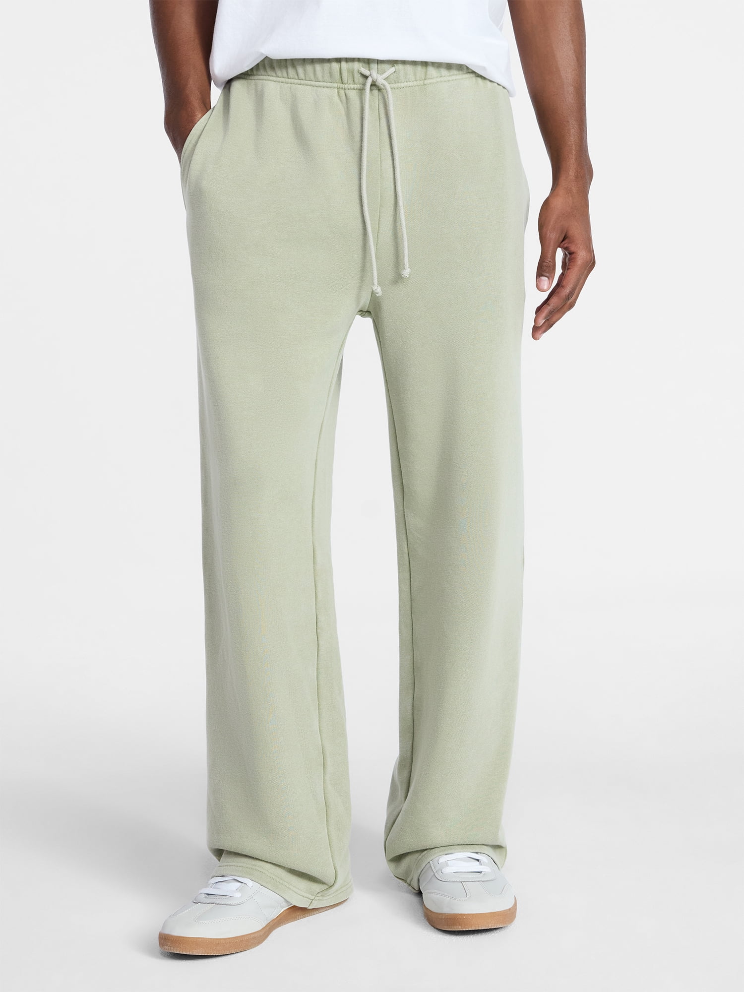 No Boundaries Soft Fleece Vintage Straight Sweatpants, Men's XS-5XL