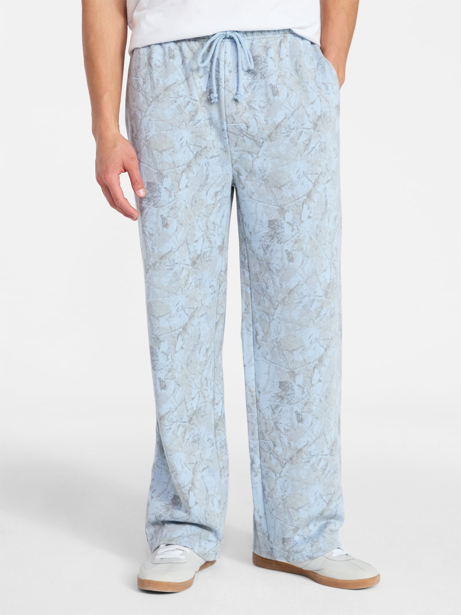 No Boundaries Soft Fleece Vintage Straight Sweatpants, Men's XS-5XL