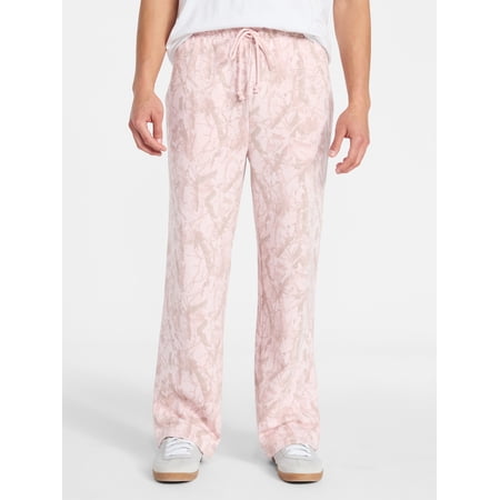 No Boundaries Soft Fleece Vintage Straight Sweatpants, Men's XS-5XL