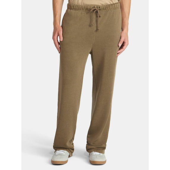 No Boundaries Soft Fleece Vintage Straight Sweatpants, Men's XS-5XL