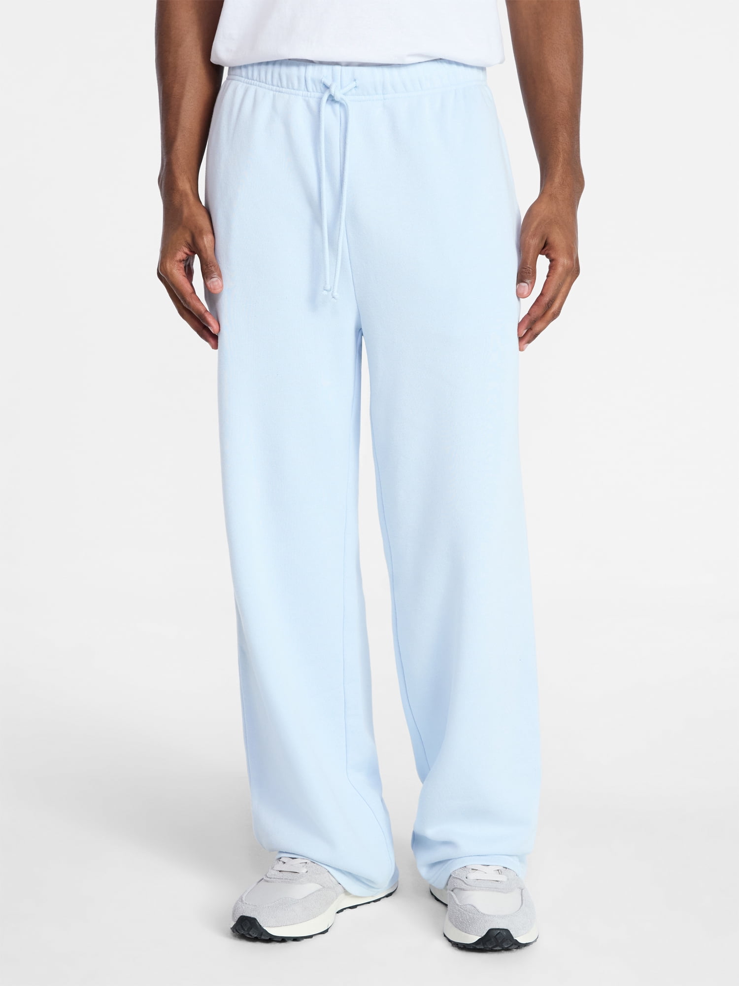No Boundaries Soft Fleece Vintage Straight Sweatpants, Men's XS-5XL