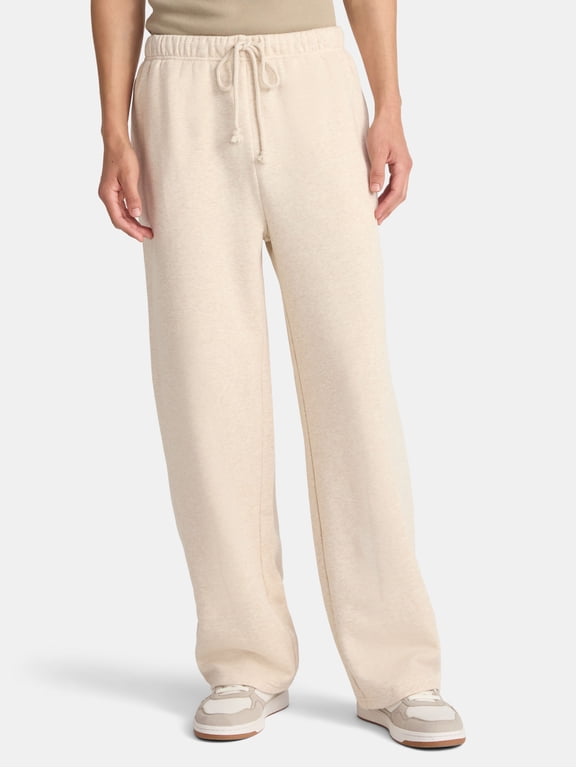 Soft Fleece Vintage Straight Sweatpants, Men's XS-5XL