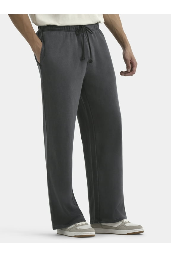 Soft Fleece Vintage Straight Sweatpants, Men's XS-5XL