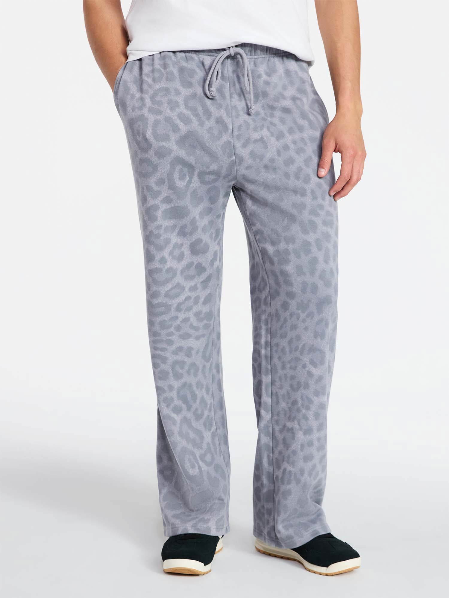 No Boundaries Soft Fleece Vintage Straight Sweatpants, Men's XS-5XL