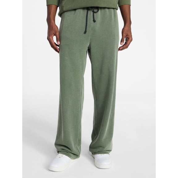 No Boundaries Soft Fleece Vintage Straight Sweatpants, Men's XS-5XL