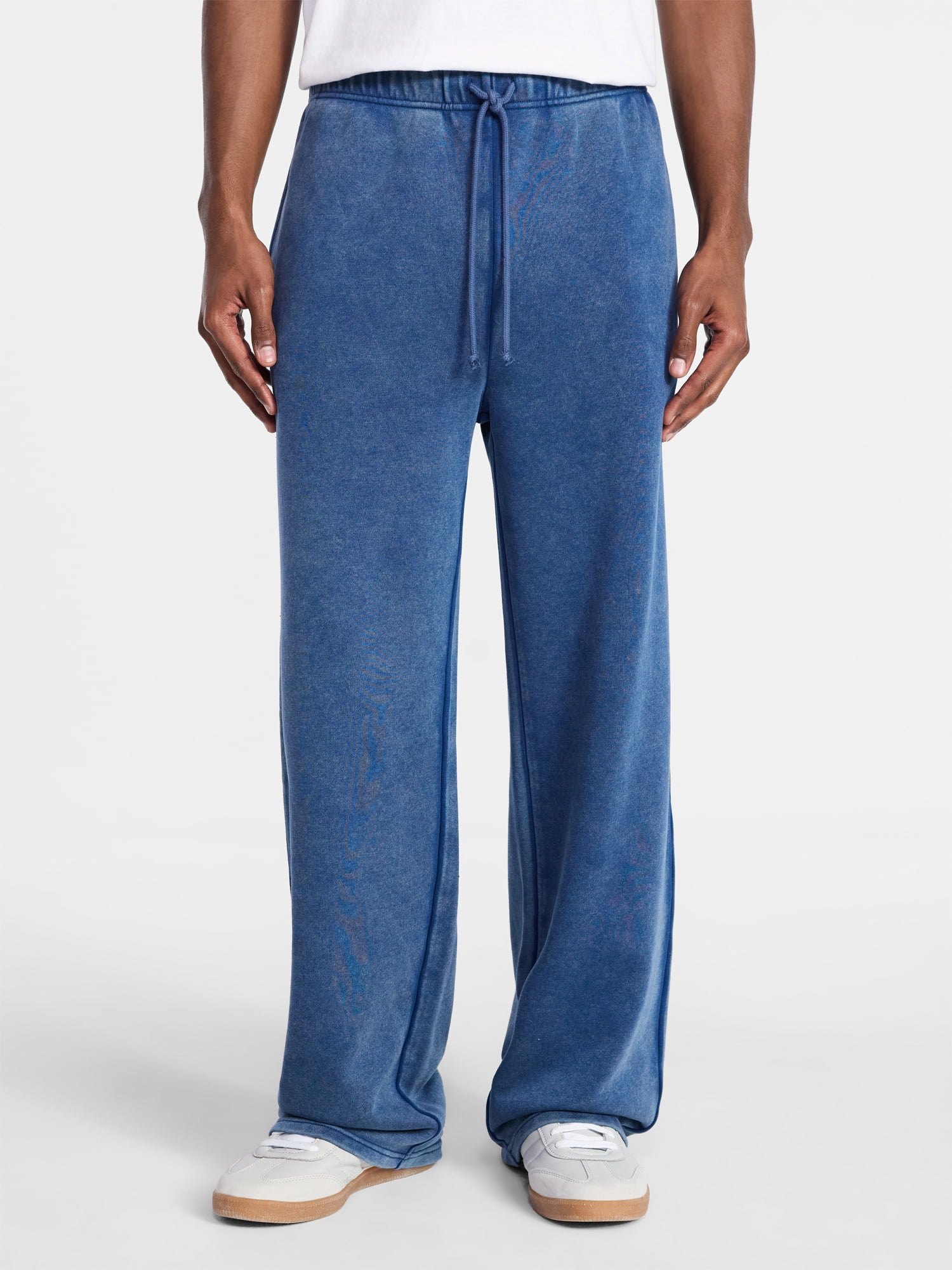 No Boundaries Soft Fleece Vintage Straight Sweatpants, Men's XS-5XL