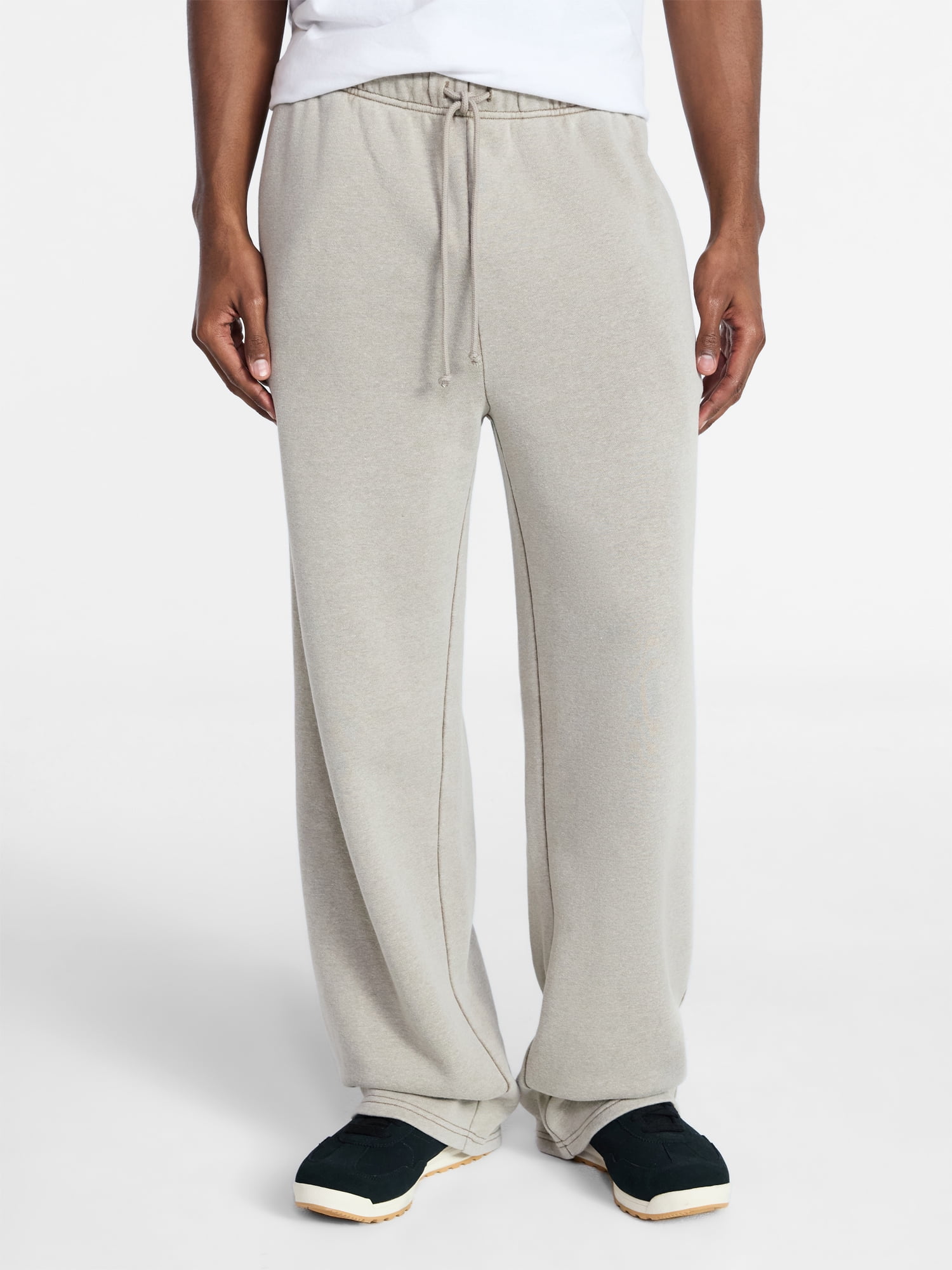 No Boundaries Soft Fleece Vintage Straight Sweatpants, Men's XS-5XL