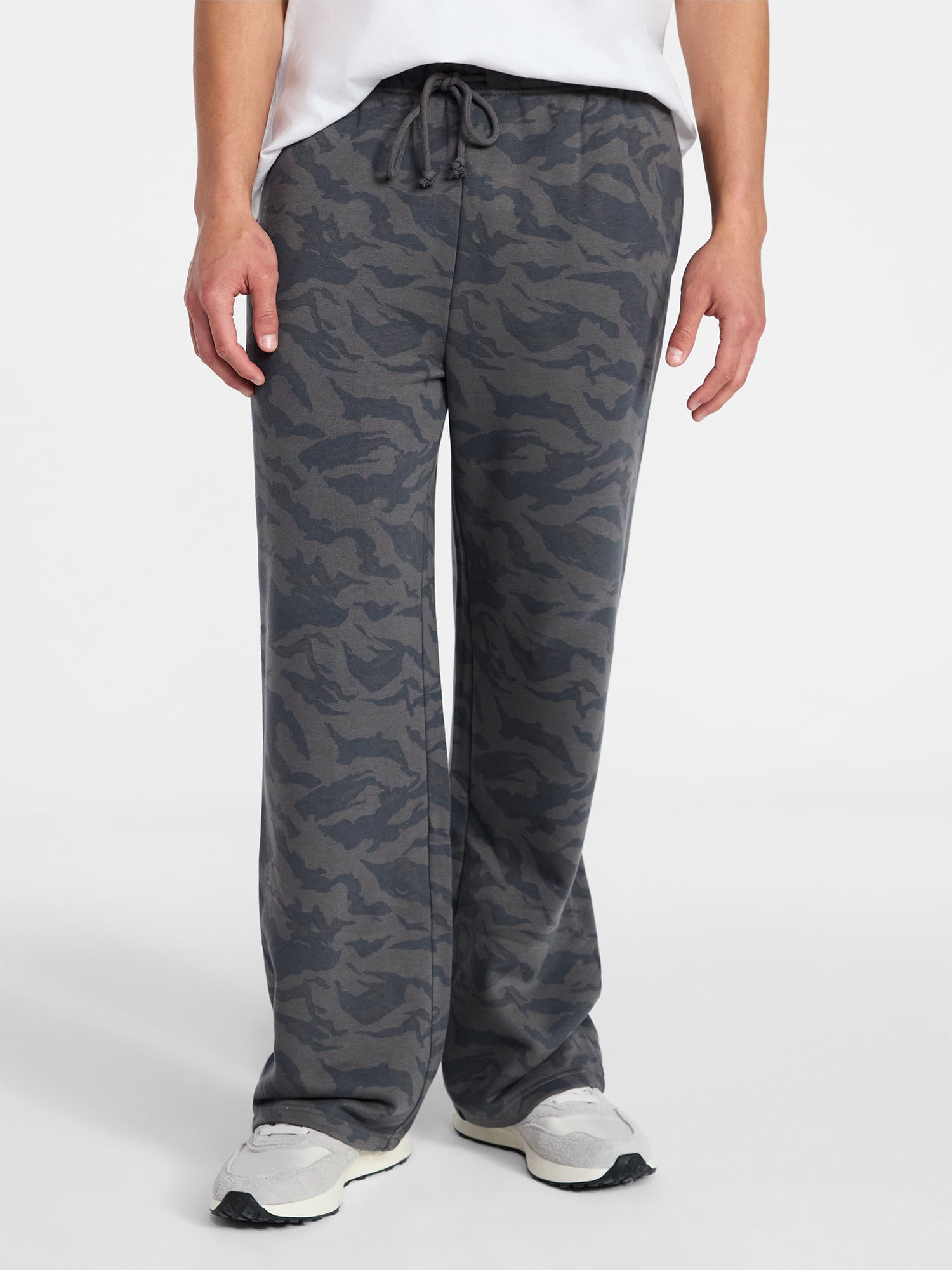 No Boundaries Soft Fleece Vintage Straight Sweatpants, Men's XS-5XL