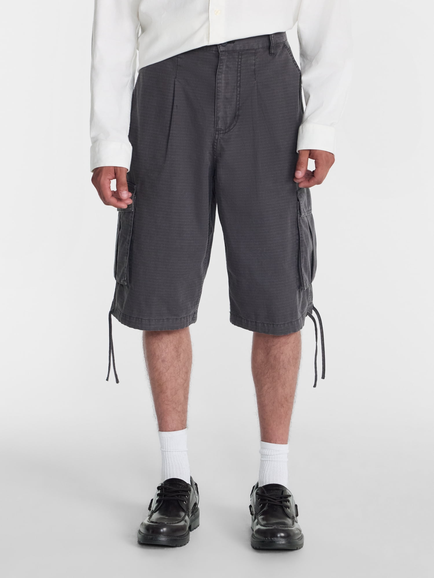 No Boundaries Wide Cargo Shorts, 13.5'' Inseam, Men's Sizes XS-5XB