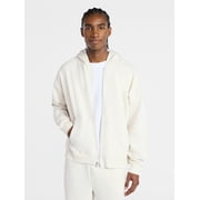 No Boundaries Zip Hoodie with Long Sleeves, Men's XS-4XLT deal from Walmart