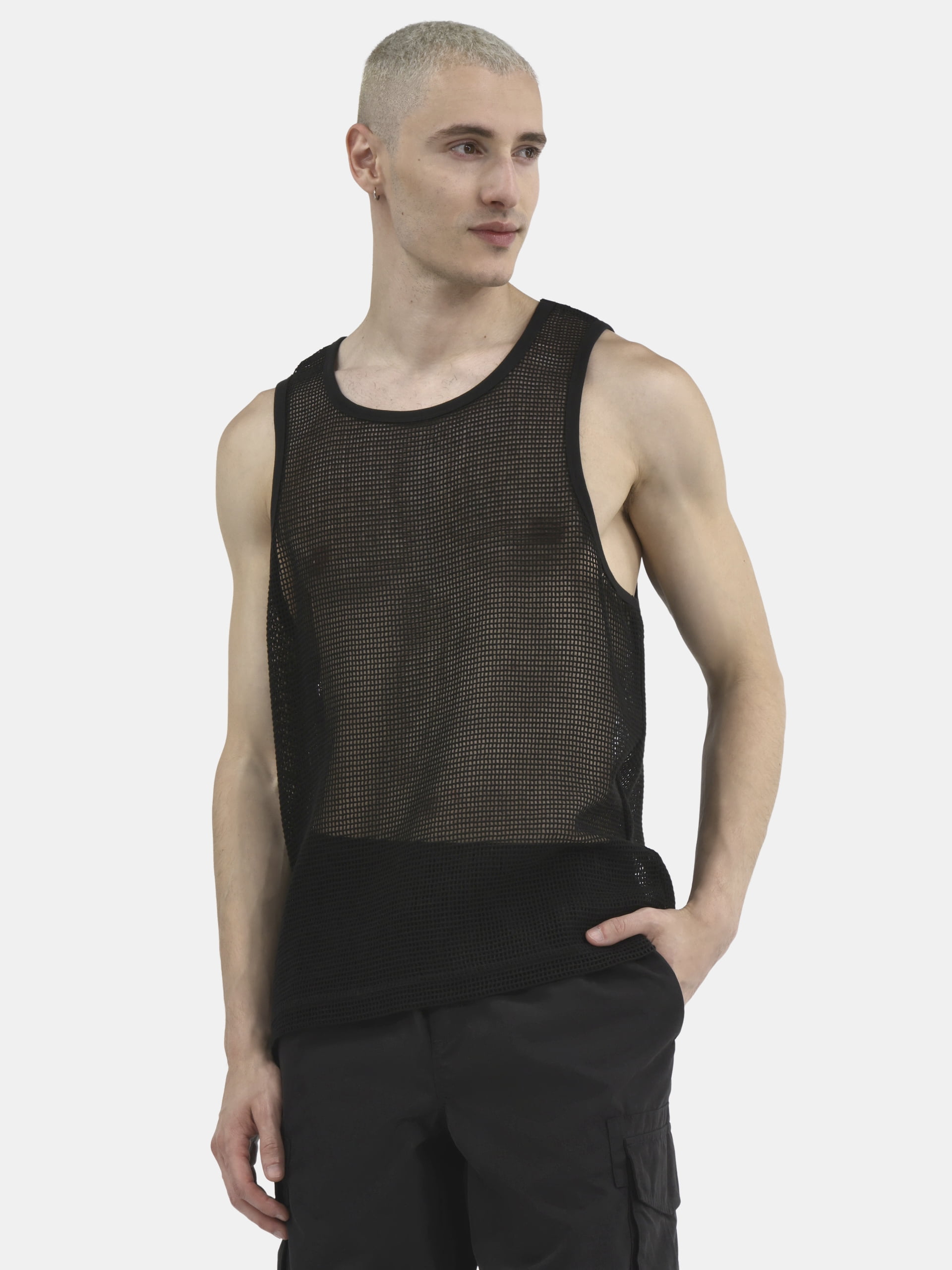 BLACKBIRD / mesh tank top サイズ1 BLACKBIRD 
