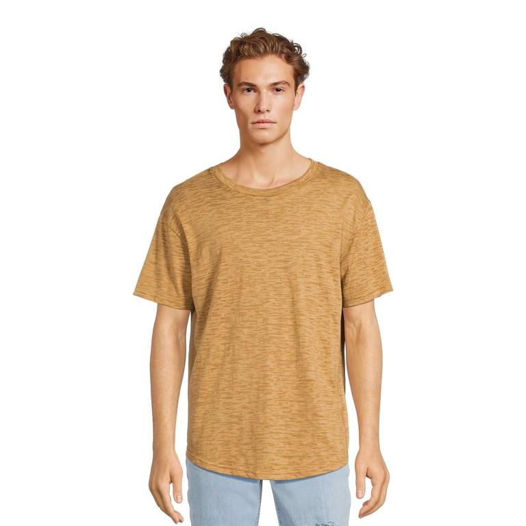 No Boundaries Men's Burnout T-Shirt, Sizes XS-3XL 