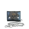 thumbnail image 1 of No Boundaries Men's Chain Skull Wallet, 1 of 4