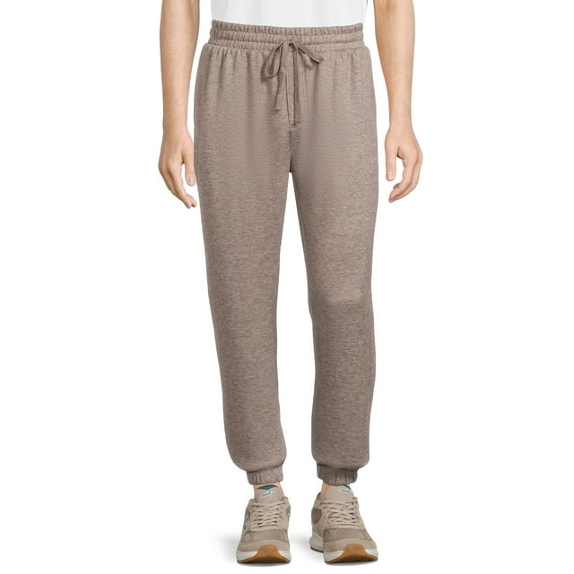 No Boundaries Men’s Cozy Jogger Pants, Sizes XS3XL