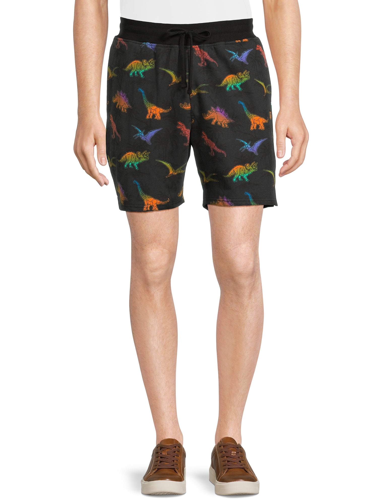 PRINT PLACED GARLAND SHORTS