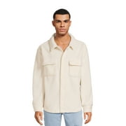 No Boundaries Men's Faux Sherling Jacket, Sizes XS-5XL