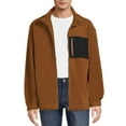 thumbnail image 1 of No Boundaries Men's Faux Sherling Trucker Jacket, 1 of 5