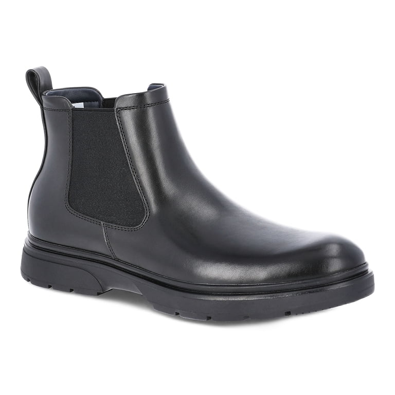 No Boundaries Men's Garda Leather Chelsea Boots