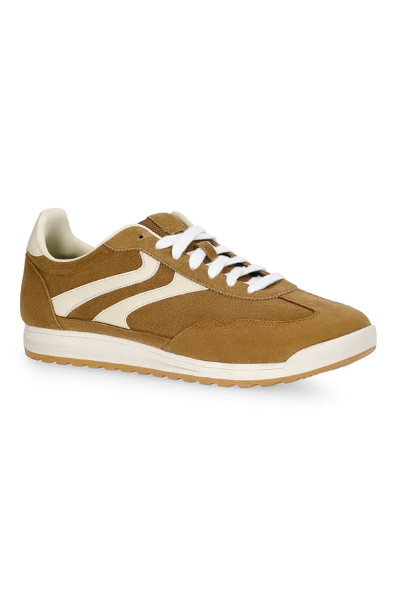 Men's Genuine Suede Slim Sneakers