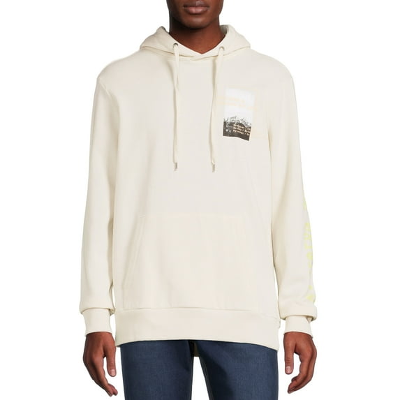 No Boundaries Men's Graphic French Terry Hoodie, Sizes S-5XL