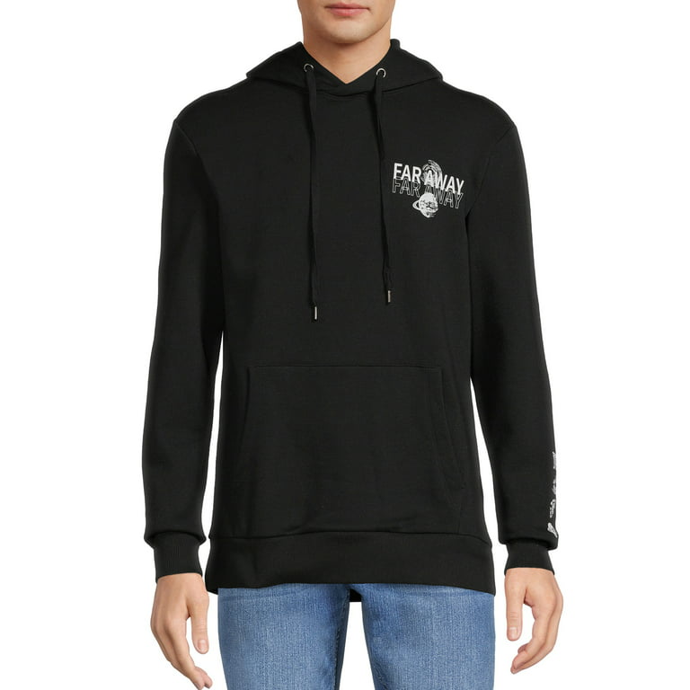 No Boundaries Men's Graphic French Terry Hoodie, Sizes S-5XL