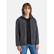 High Pile Faux Shearling Jacket, Men's