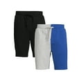No Boundaries Men's Jogger Shorts, 2Pack