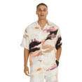 thumbnail image 1 of No Boundaries Men's Print Button Up Shirt with Short Sleeves, Sizes XS-3XL, 1 of 4