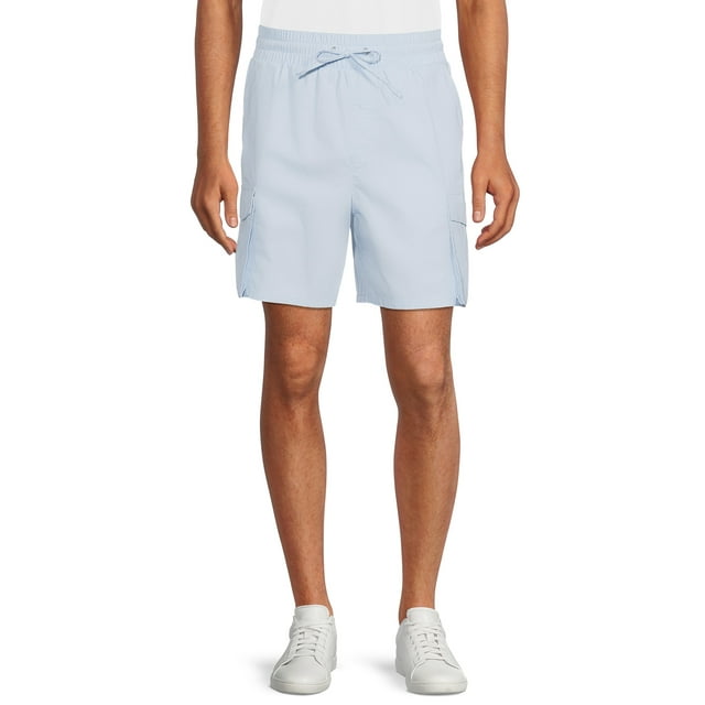 No Boundaries Men’s Pull-On Utility Shorts, Sizes XS-3XL - Walmart.com