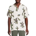 thumbnail image 1 of No Boundaries Men’s Rayon Resort Shirt, Sizes XS-3XL, 1 of 5