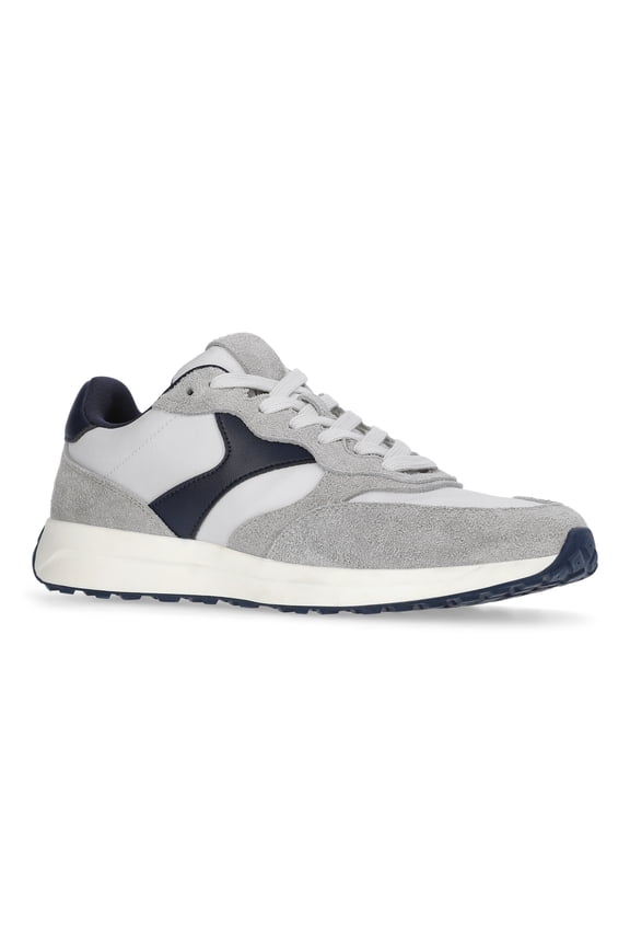 Suede Retro Inspired Jogger Sneakers, Men's