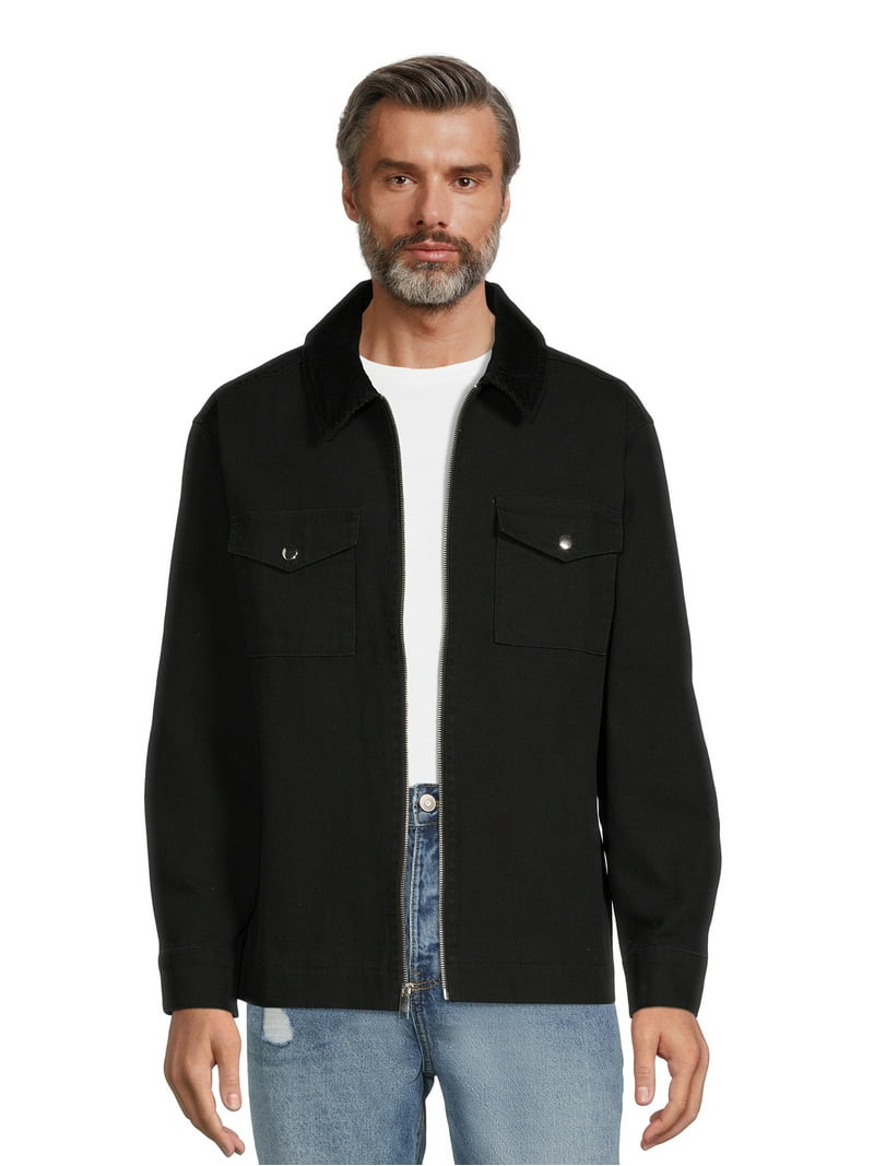 No Boundaries men's Shirt Jacket - Casual Style - Walmart.com