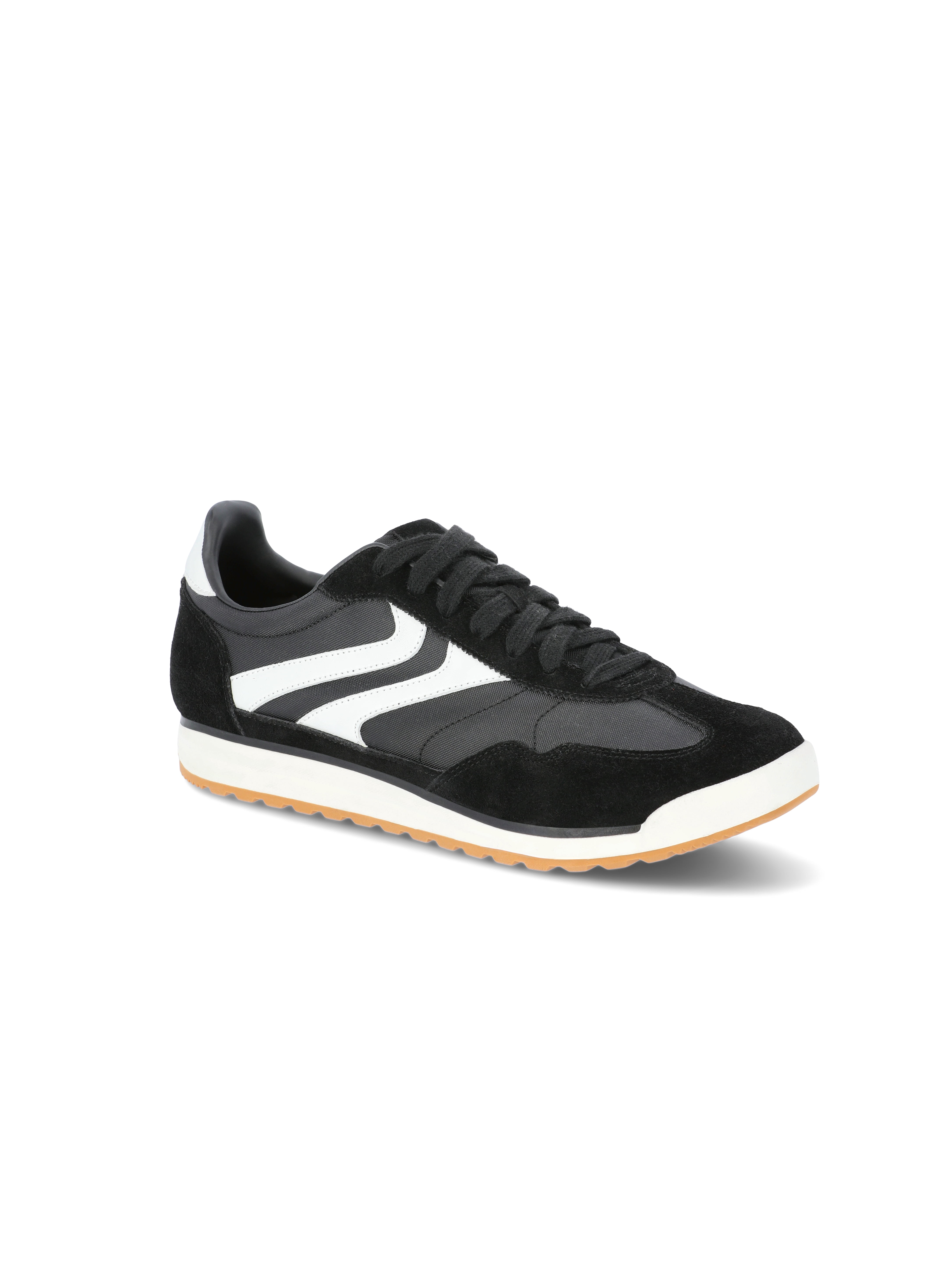 No Boundaries Men's Suede Slim Sneakers