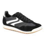 No Boundaries Men's Suede Slim Sneakers