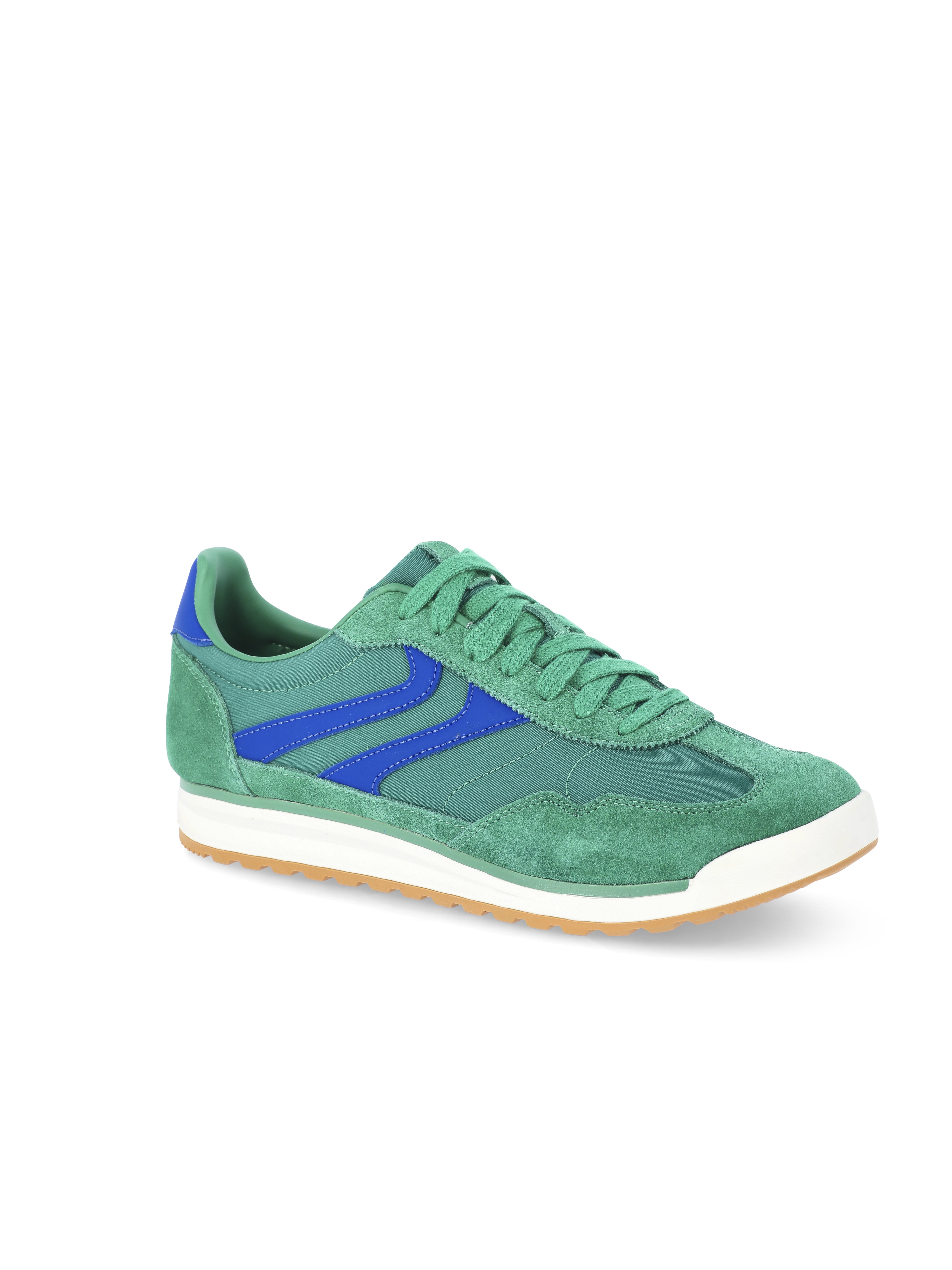 No Boundaries Men's Suede Slim Sneakers