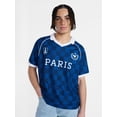 thumbnail image 1 of No Boundaries Men's Soccer Jersey Mesh Tee with Short Sleeves, XS-4XLT, 1 of 5