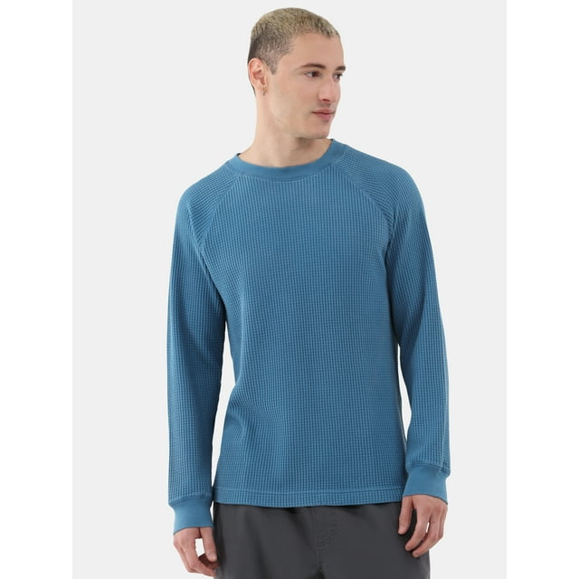Men's Organic Oversized Raglan Long Sleeve Shirt | Casual Comfort Fit In Multiple Colors & Sizes XS-5XL