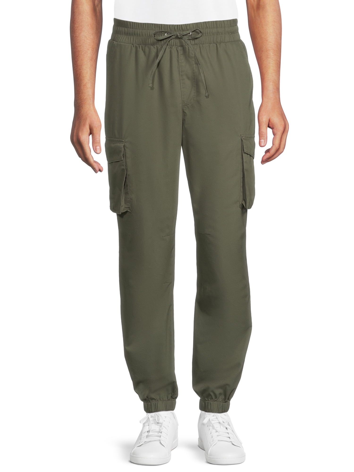 No Boundaries Men's Utility Jogger Pants