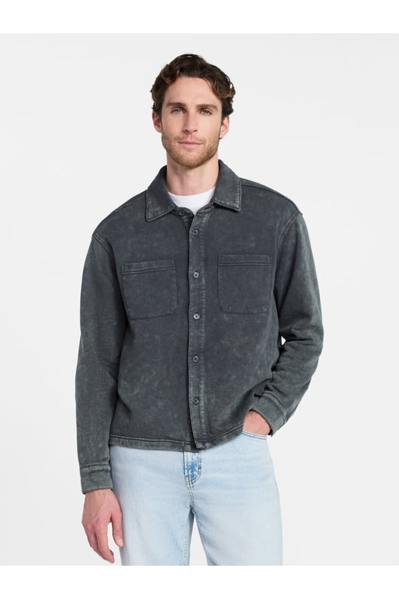 Fleece Shirt Jacket, Men's & Big Men's