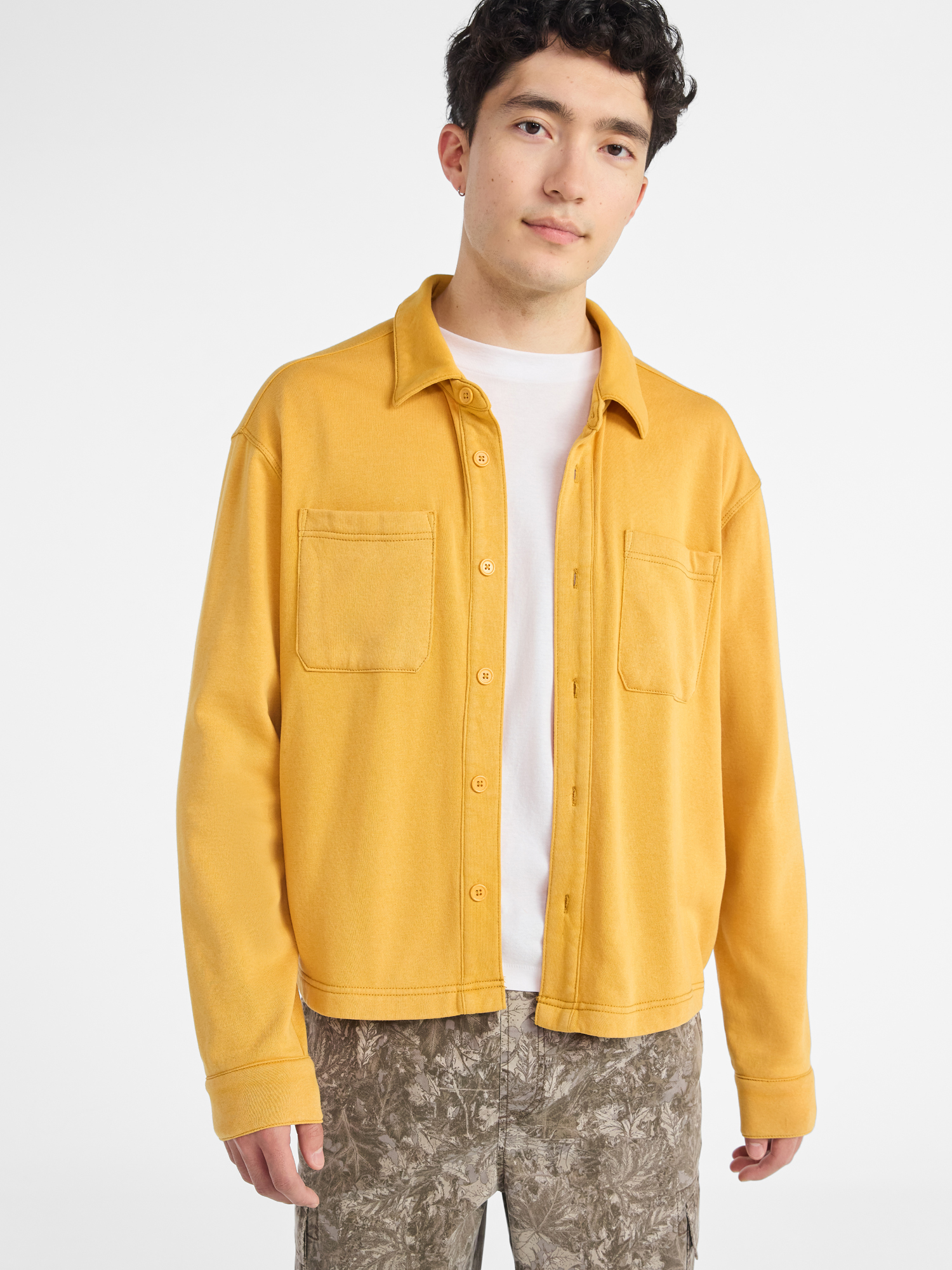 No Boundaries Fleece Shirt Jacket, Men's & Big Men's