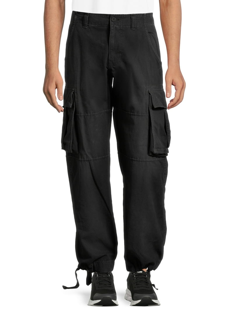 【Anyone more】Boun Cargo Wide Cotton Banding Pants Amazon.com: Znyeth Cargo Pants Women High Waist Baggy Jeans