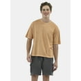 thumbnail image 1 of No Boundaries Boxy Cropped Tee, Men's and Big Men's, 1 of 5