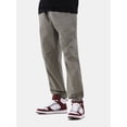 thumbnail image 1 of No Boundaries Men's and Big Men's Cotton Blend Twill Jogger Pants, Sizes XS-3XL, 1 of 6