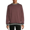 thumbnail image 1 of No Boundaries Men's and Big Men's Crewneck Sweatshirt, up to 5X, 1 of 1
