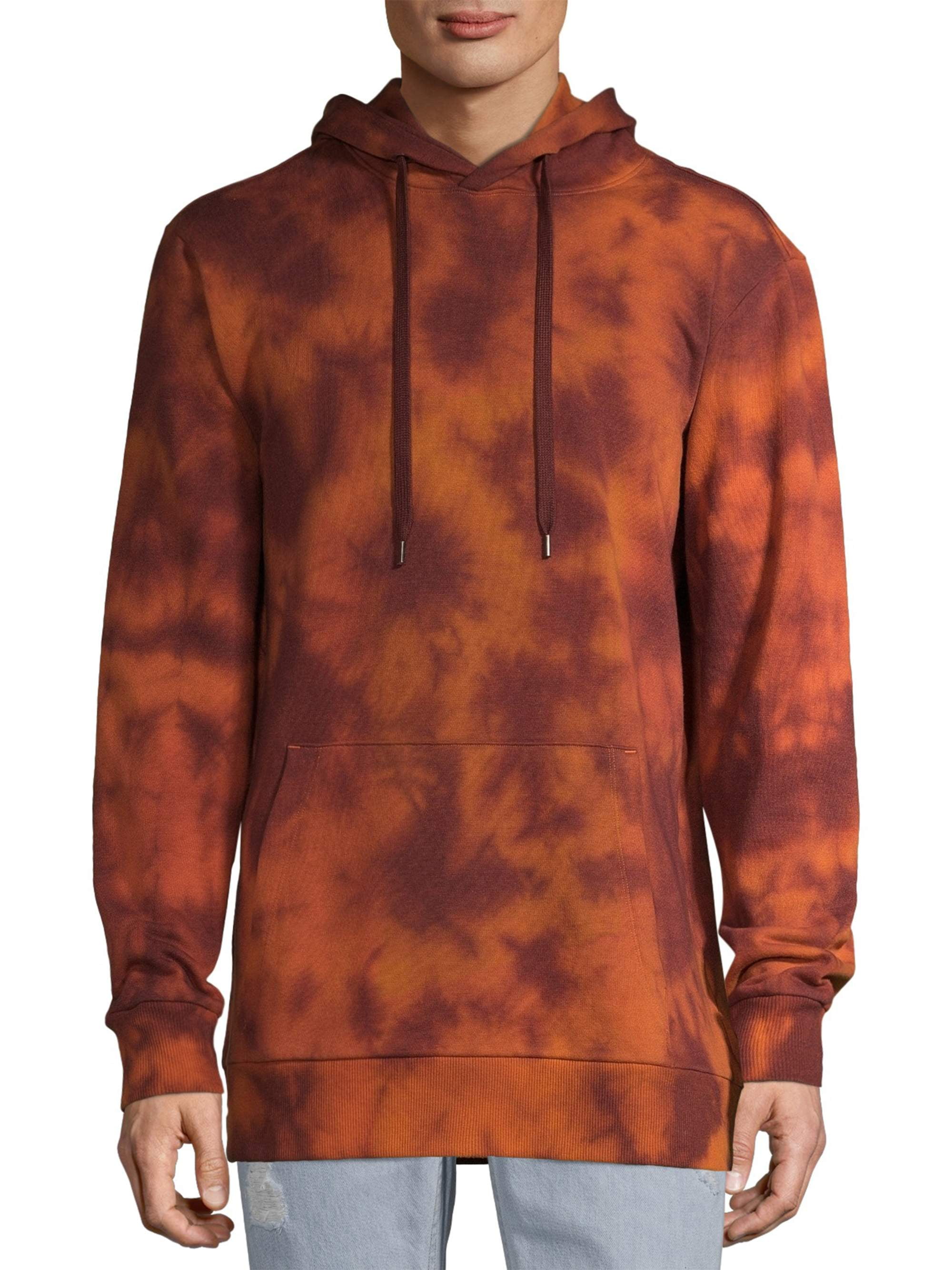 No Boundaries Men's and Big Men's Fleece Hoodie, up to Size 3XL