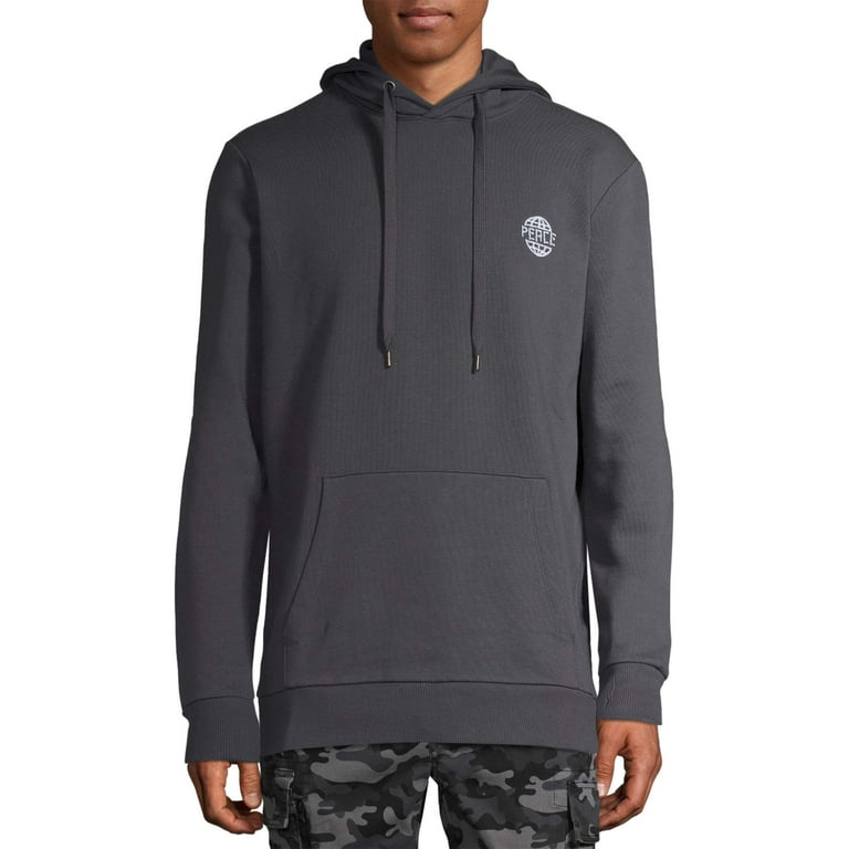 No Boundaries Men's and Big Men's Fleece Hoodie