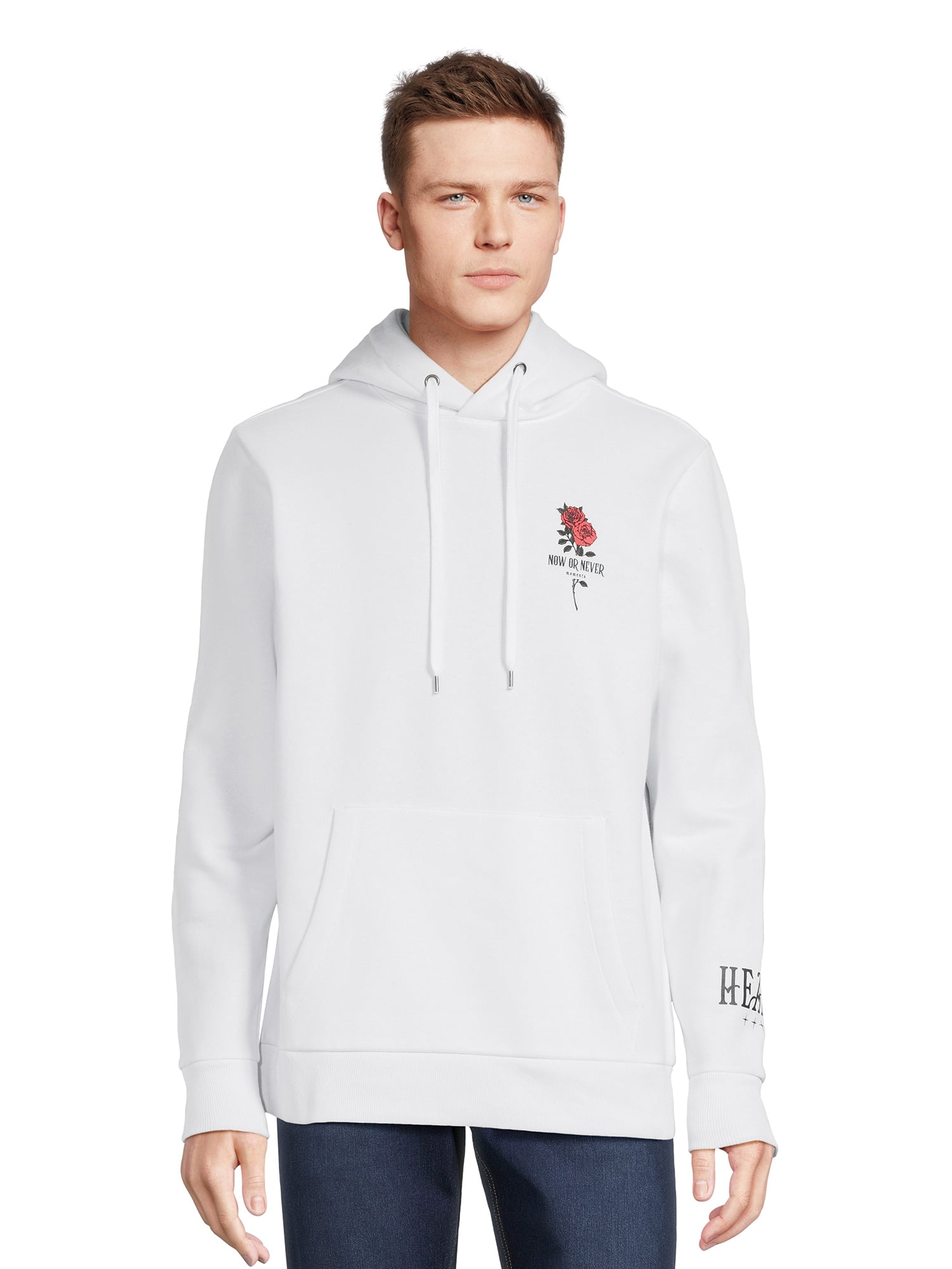 Graphic white shop hoodie